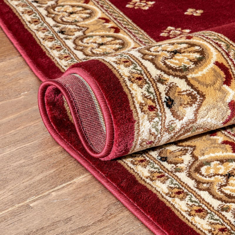 Well Woven Barclay Hudson Terrace Fleur De Lis Traditional Area Rug