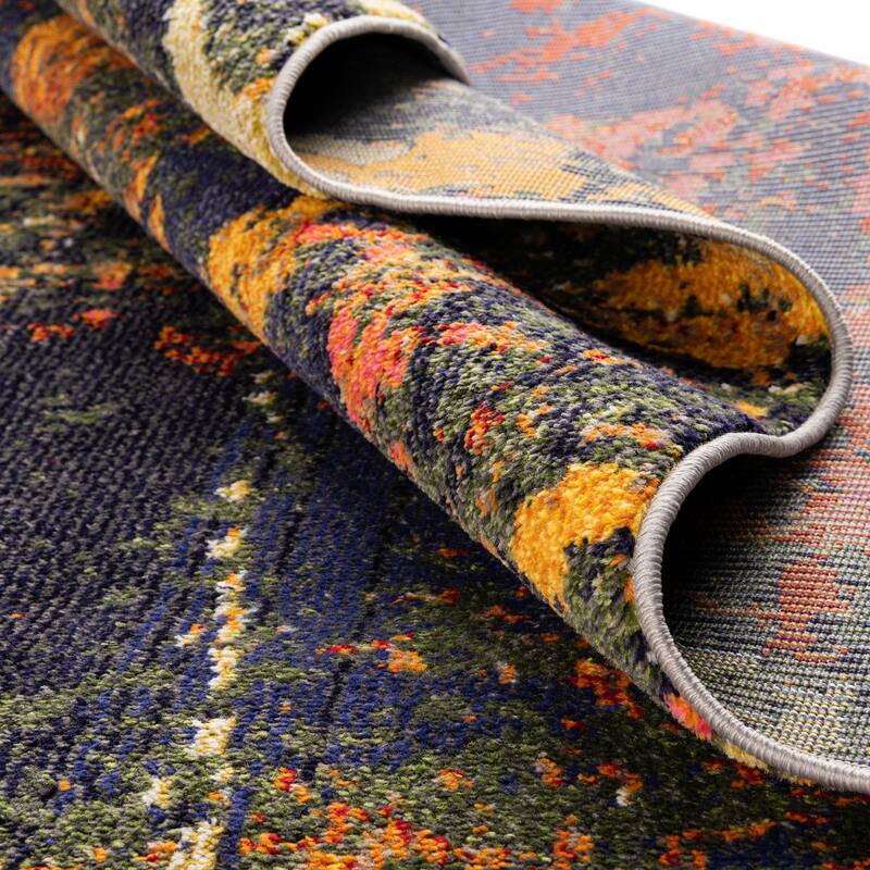 Contemporary Cleley Collection Area Rug