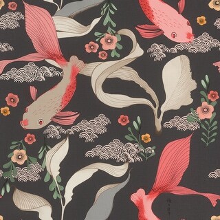 Advantage Dai Black Betta Fish Wallpaper - 20.9in x 396in x 0.025in