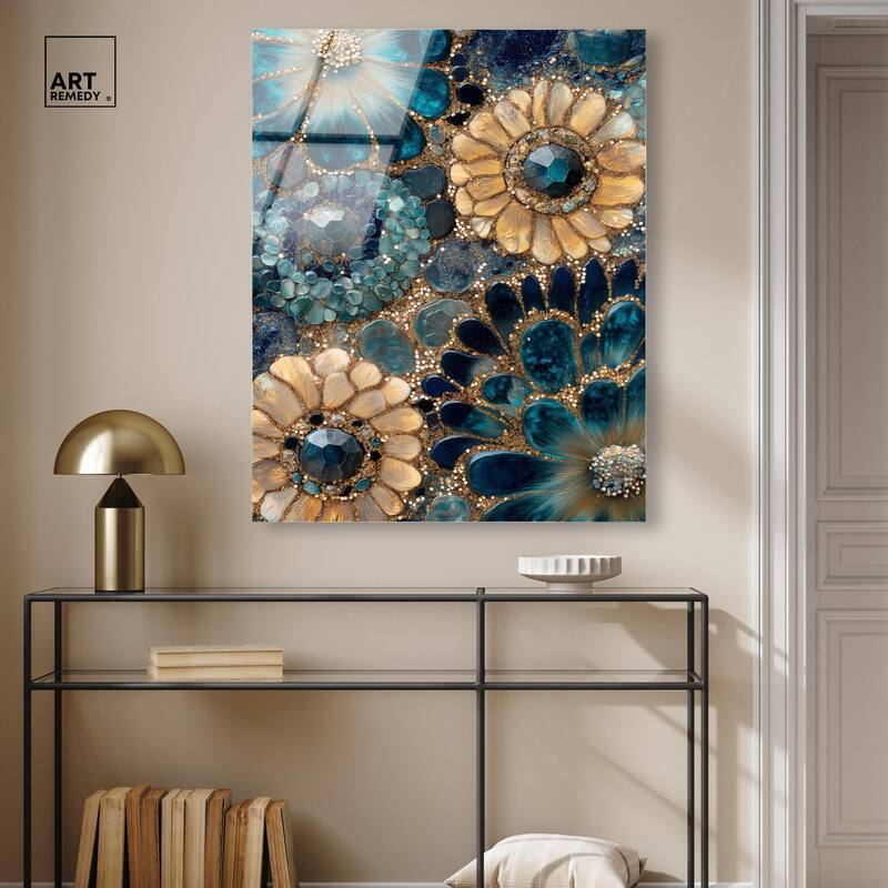 Opulent Geode III Acrylic by Art Remedy, Ready to Hang