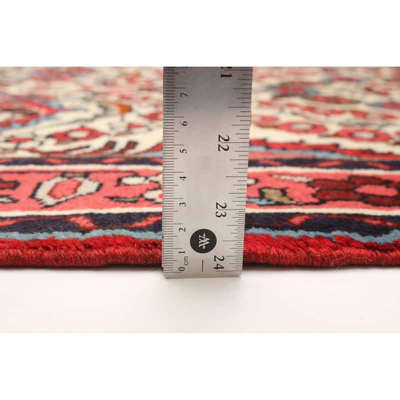 ECARPETGALLERY Hand-knotted Anatolian Cream Wool Rug - 2' 8" x 9' 9"