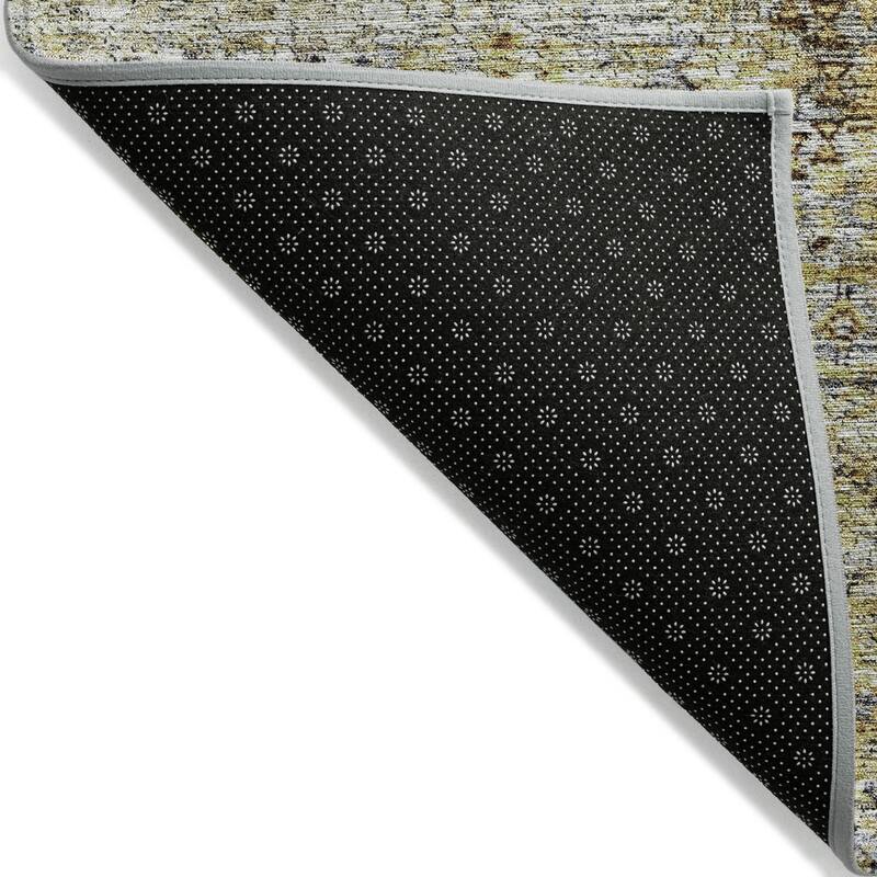 HomeRoots Floral Traditional Rectangle Outdoor Rug