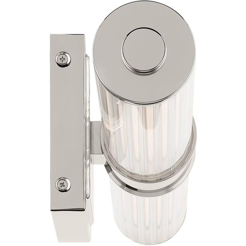 Kichler 55195LED Laurene 2 Light 19" Wide LED Vanity Light with Clear