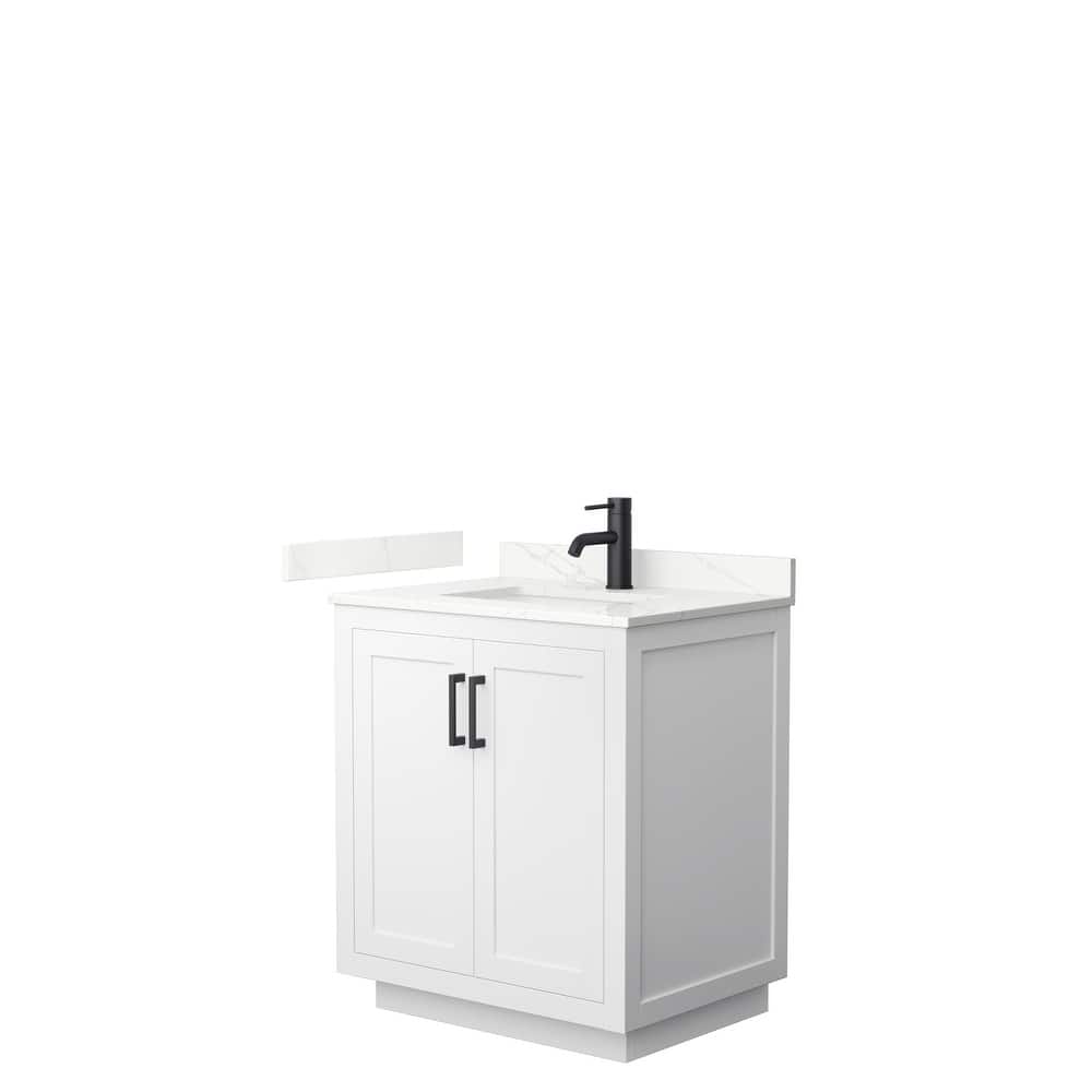 Miranda 30-inch Single Vanity, Quartz Top