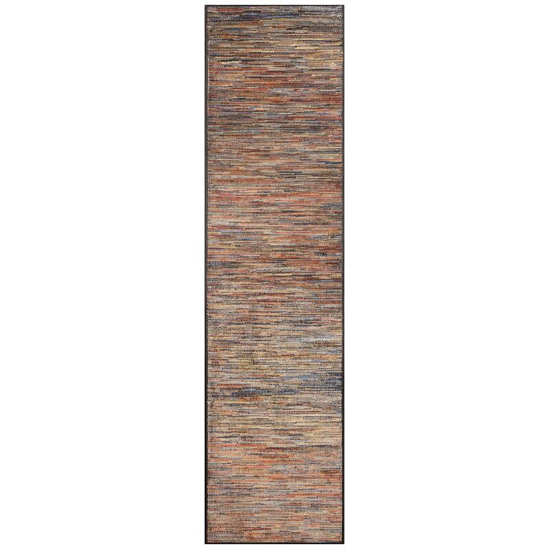 Liora Manne Ariana Strata Indoor Rug - 1'11" x 7'6" - Terracotta