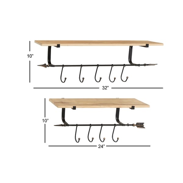Metal hooks for shelves 2025
