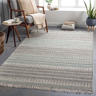 Artistic Weavers Daraki Handmade Cottage Striped Jute Blend Area Rug