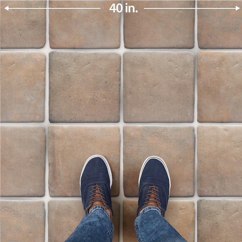 Merola Tile Benisa Teja 11-7/8" x 11-7/8" Porcelain Floor and Wall Tile