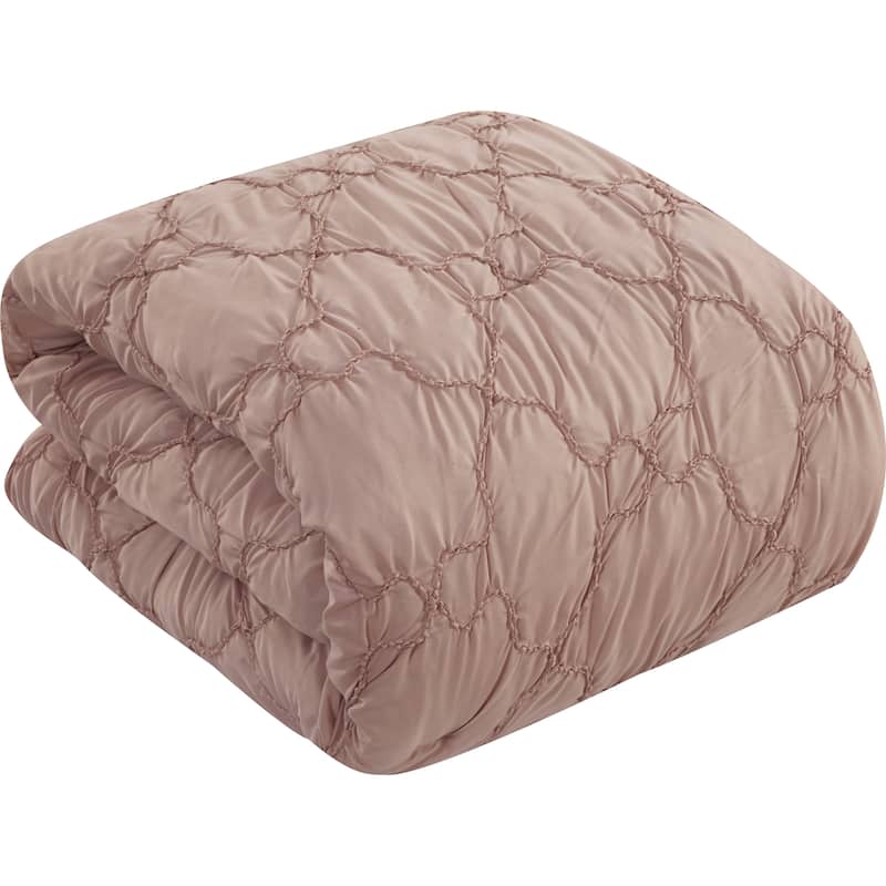 Nanshing Joline Puckered 7 Piece Comforter Set