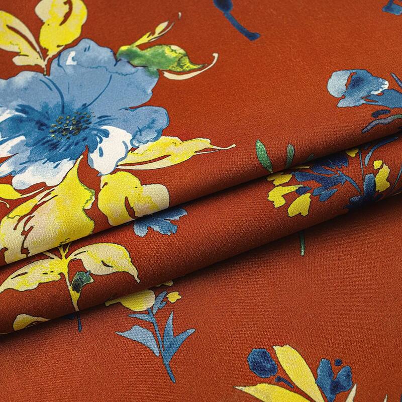 DriftAway Sylvia Floral Botanical Herbs Watercolor Printed Pattern Lined Blackout Window Curtain Valance