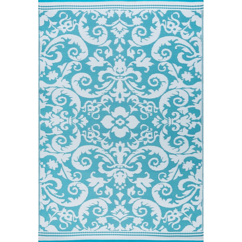 Sundown Beach Floral Indoor/Outdoor Area Rug