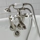 preview thumbnail 10 of 34, Kingston Brass Tub Wall Mount Clawfoot Tub Faucet with Hand Shower