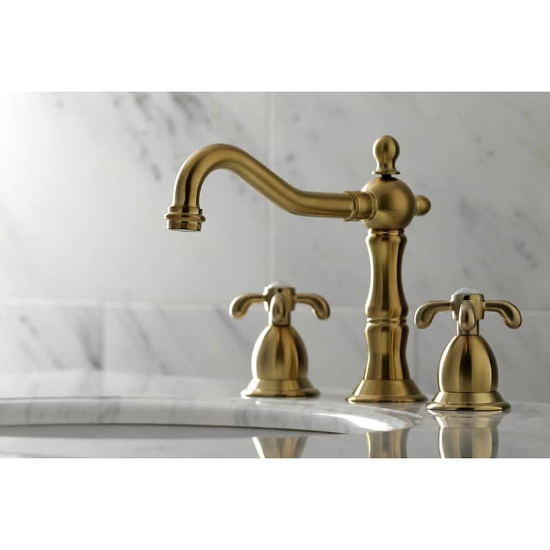 Kingston Brass French Country 8 in. Widespread Bathroom Faucet