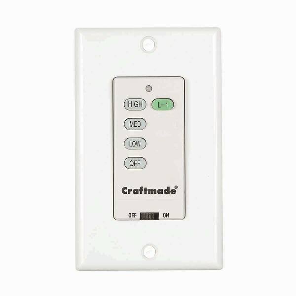 Craftmade Uci Wall Uci Ceiling Fan Wall Control White