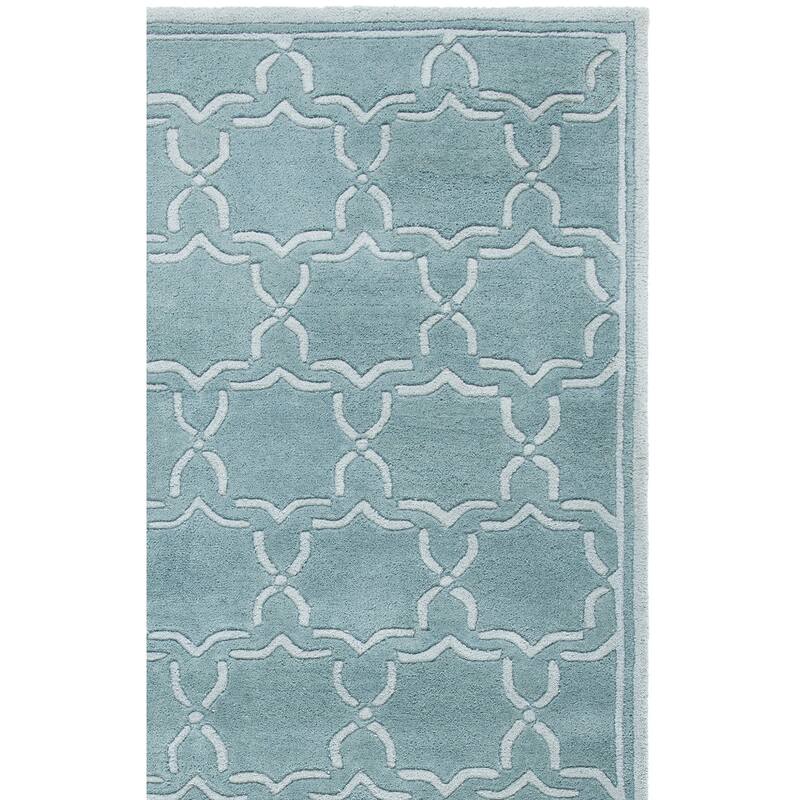 SAFAVIEH Handmade Chatham Hasmik Modern Moroccan Wool Rug