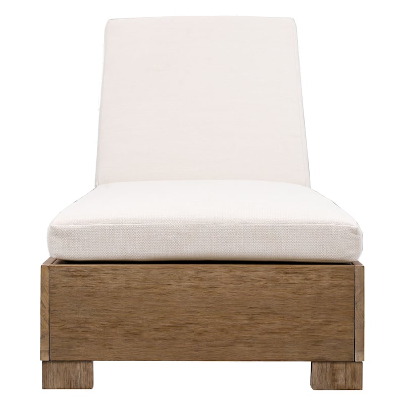 SAFAVIEH Couture Blanquilla Eucalyptus Chaise Lounge - 26"W x 78"D x 34"H