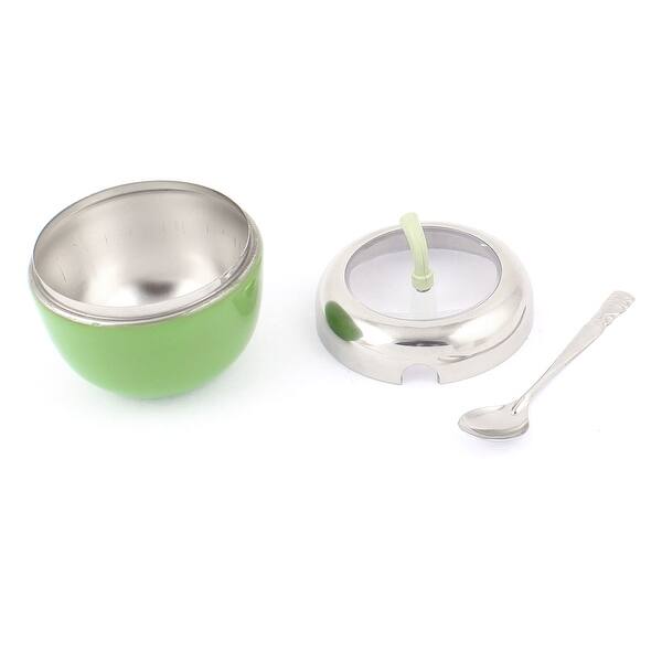 Rotatable Lid Stainless Steel Spices Cruet Chili Powder Toothpick