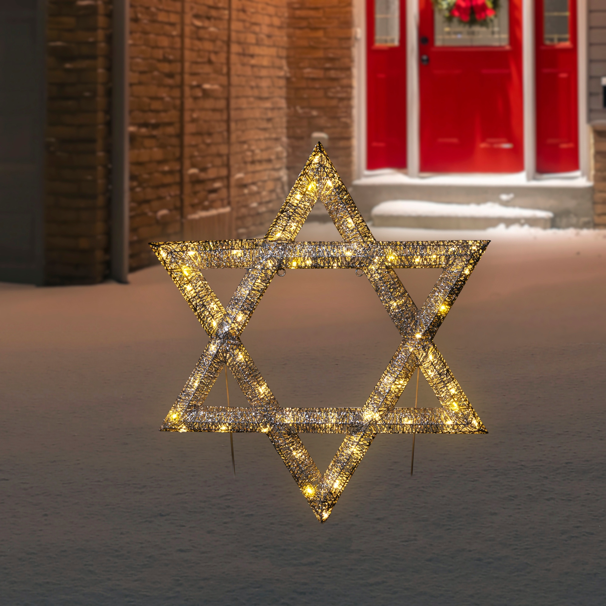 Led star of david cheap