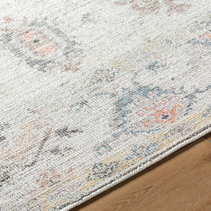 Livabliss Traditional Marlon Border Area Rug