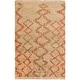 preview thumbnail 4 of 5, Hand-Knotted Dusky Jute Area Rug 4' x 6' - Rust