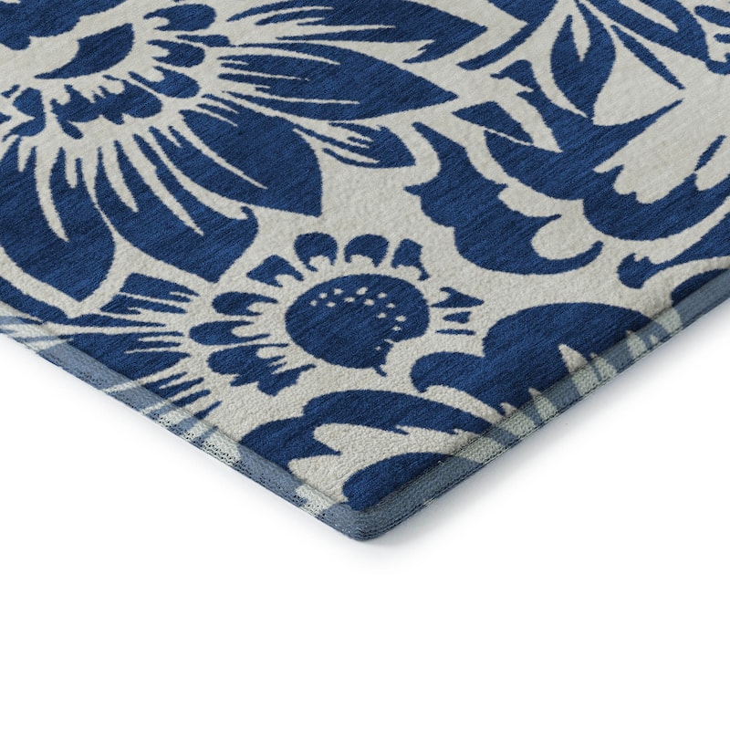 Premium Washable Super Soft Modern Floral Mayfield Rug