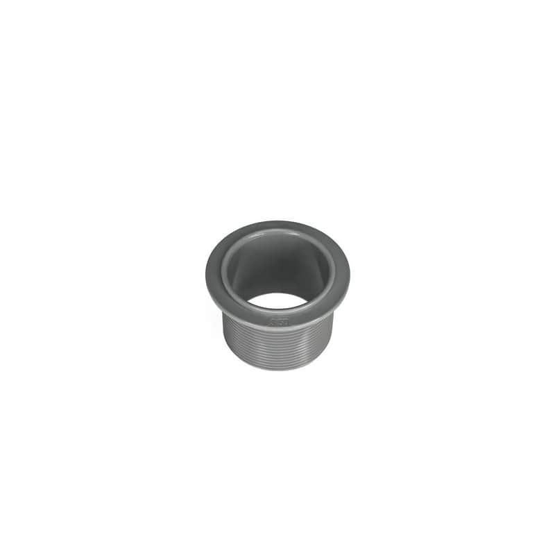 Infinity Drain 2" PVC Threaded Outlet for Select Infinity Drain Site - Natural