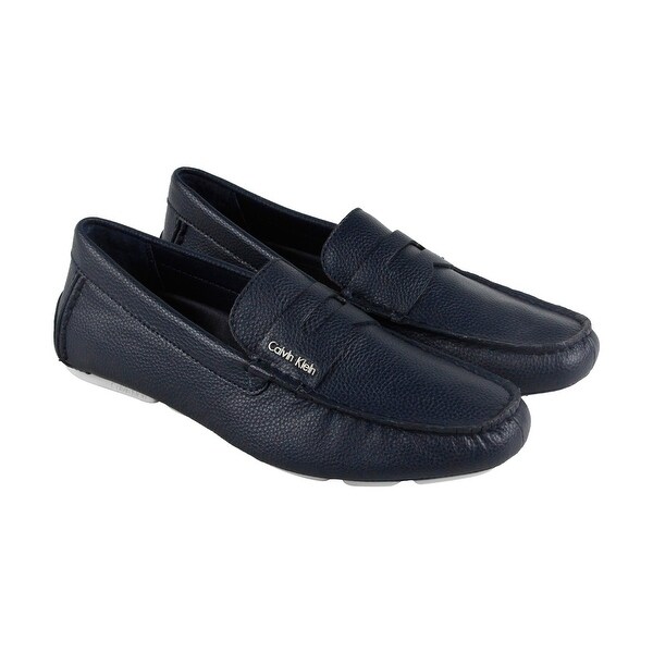 calvin klein blue dress shoes