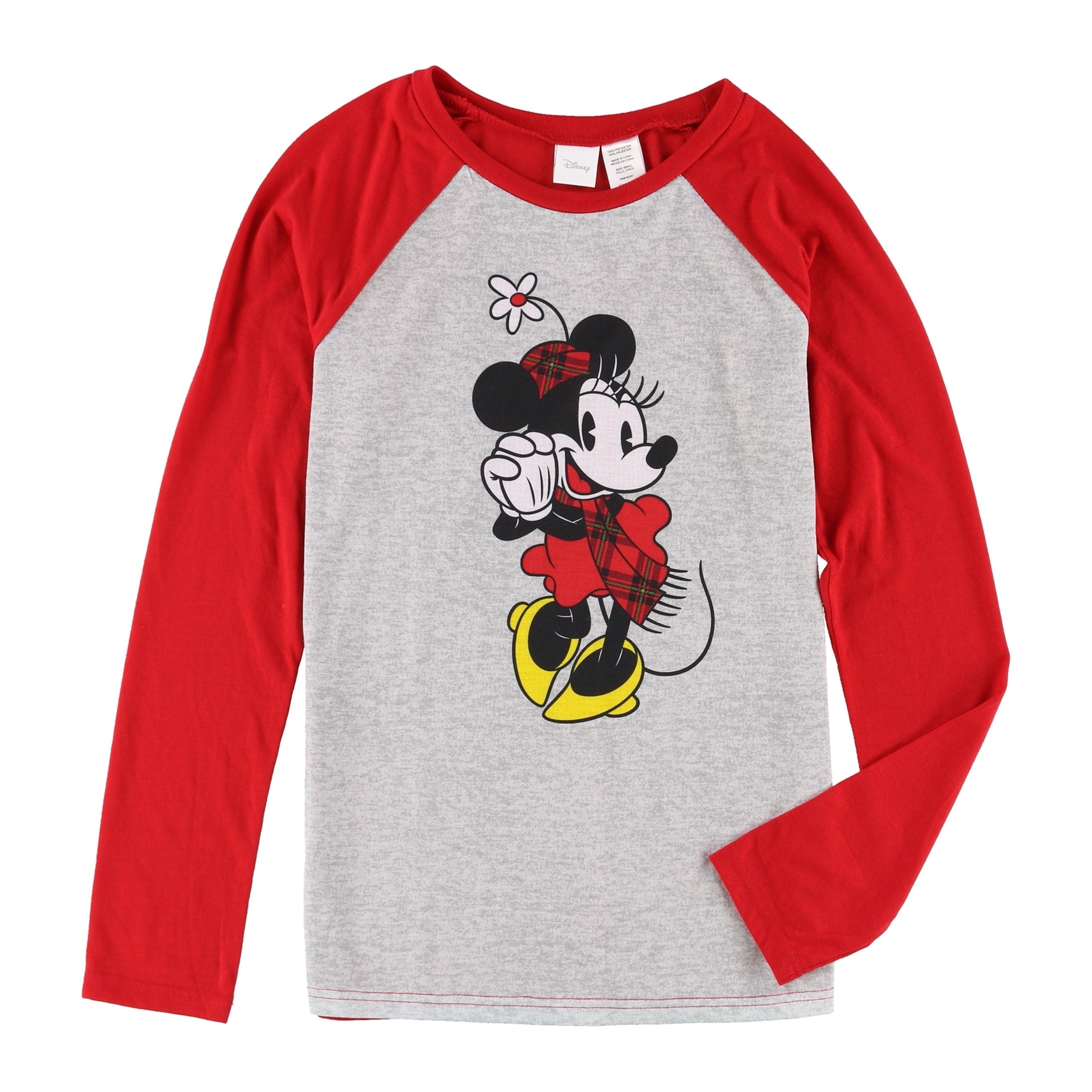 Shop Disney Womens Minnie Mouse Pajama Sleep T Shirt Red Small