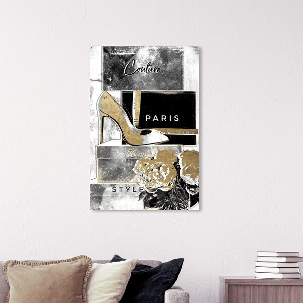 Oliver Gal 'Luxury Shoe Boxes' Fashion and Glam Wall Art Canvas