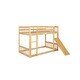 preview thumbnail 7 of 18, Versatile Playhouse Bunk Bed with Climbing Features,Twin Over Twin
