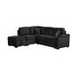 preview thumbnail 50 of 79, 84.75" Sleeper Sofa Bed, 2 In 1 Pull Out Sofa Bed L Shape Couch With Storage Ottoman For Living Room, Bedroom Couch