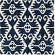 preview thumbnail 64 of 147, SAFAVIEH Handmade Wyndham Zvonka Modern Wool Rug 5' Square - Royal Blue/Ivory - Square