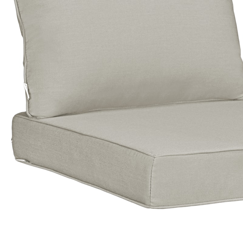 Sunbrella Fabric Outdoor Chair Seat Cushion Set