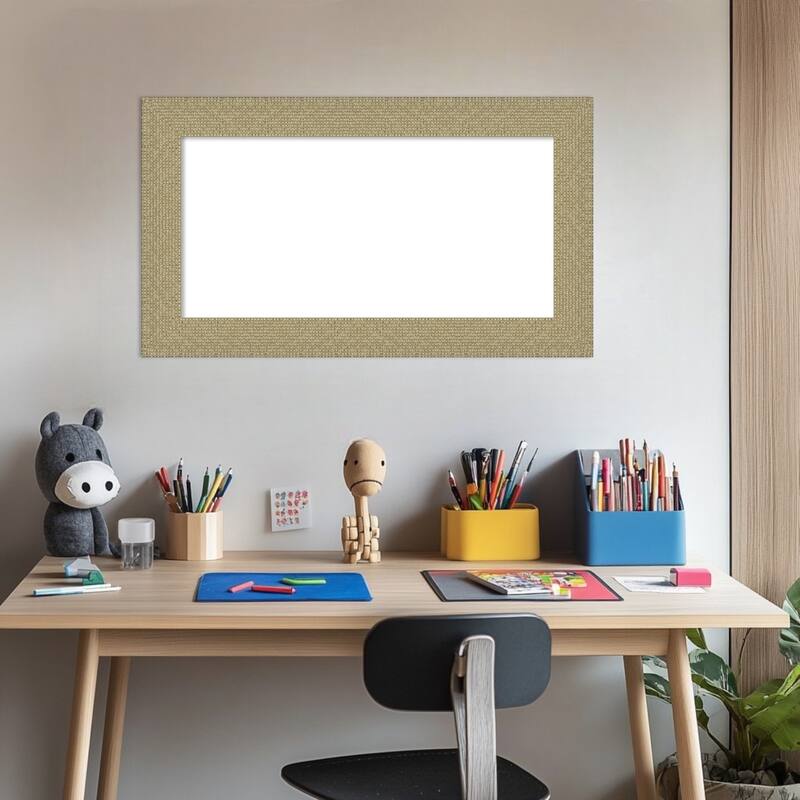 Amanti Art Mosaic Gold Framed Dry Erase Magnetic Board