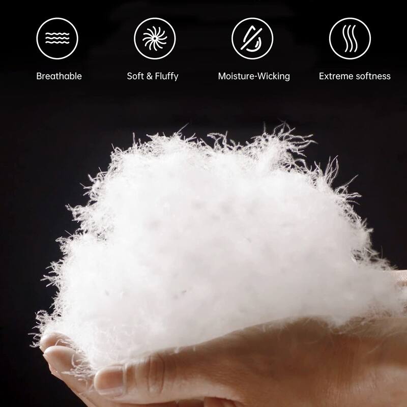 Pinch Pleat Goose Feathers Down Comforter Cal King Duvet Insert,750