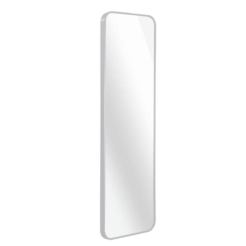 47"x14" Rectangular Mirror with Aluminum Frame for Bathroom