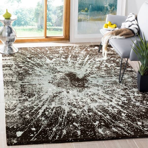 Shop Safavieh Couture Hand Knotted Tibetan Evdoxia Modern Wool Rug Overstock 19895994
