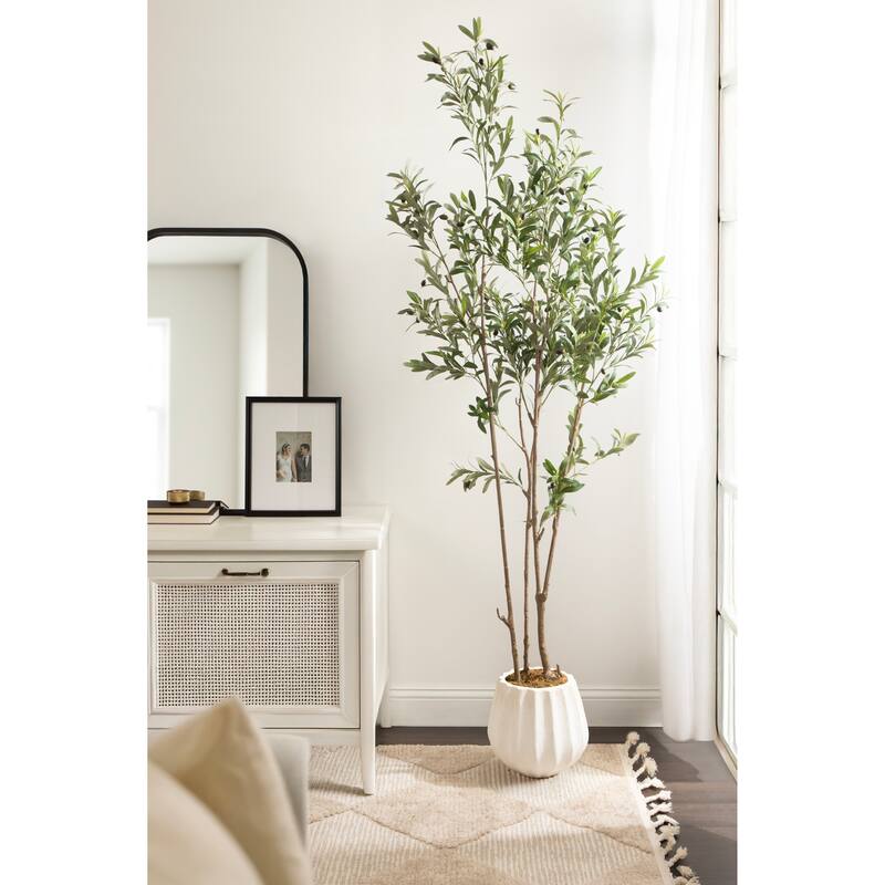 Kate and Laurel Oliveira Faux Olive Tree