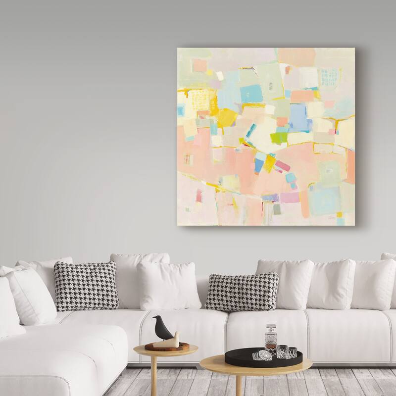 Phyllis Adams 'Block Party' Canvas Art