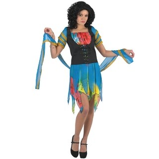 Shop Tie Dye Mystical Fortune Teller Halloween Costume Extra