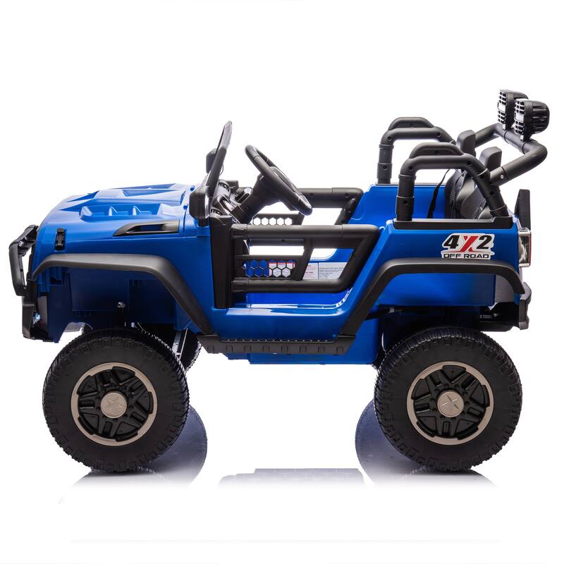 24V Ride-On Truck for Kids with Dual 200W Motors, Remote Control, Bluetooth & LED Lights