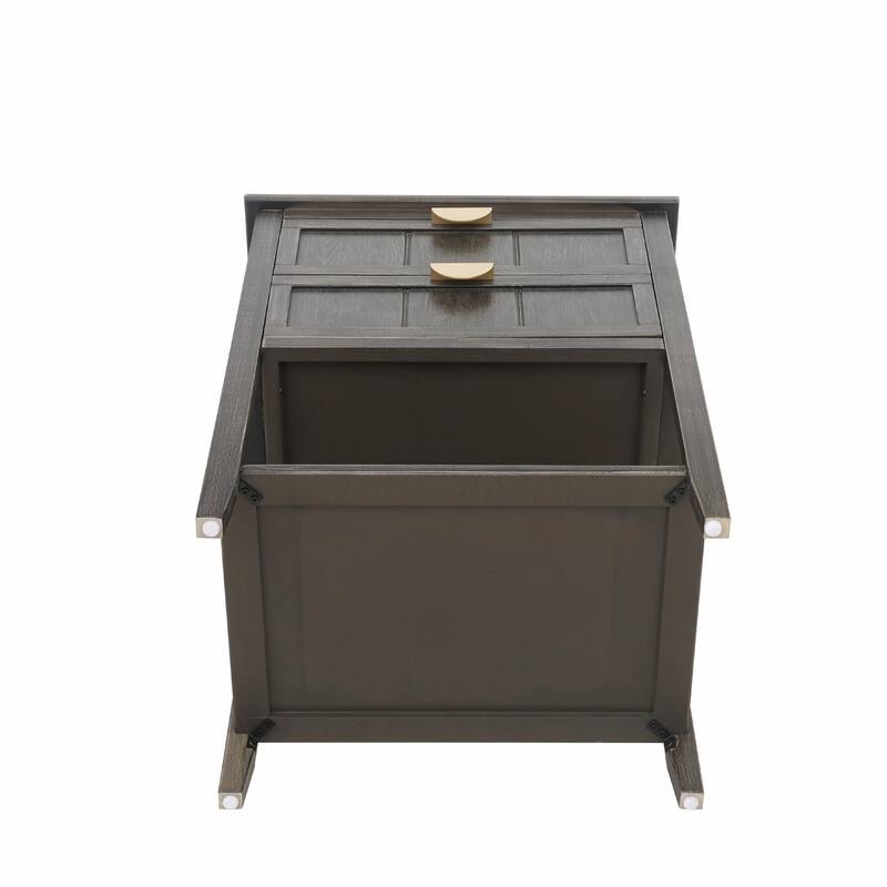 2-Drawer American Style Bedroom Side Table