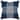 Rizzy Home Plaid Indigo/White Decorative Down Filler Pillow - 20"x20"