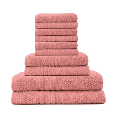 Softee 10-Piece 100 Cotton Bath