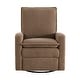 preview thumbnail 14 of 27, Oxford Baby Uptown Power Upholstered Glider Recliner, GreenGuard Gold Certified, 270° Swivel for Nursery & Living Room