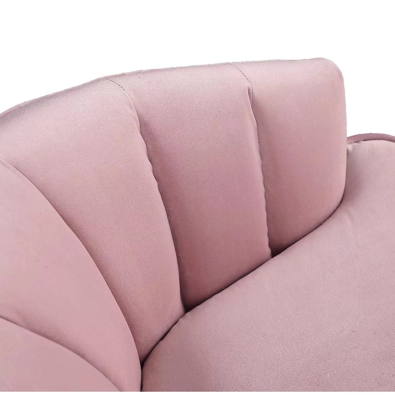 Morden Fort Velvet Accent Chair Slipper Chair