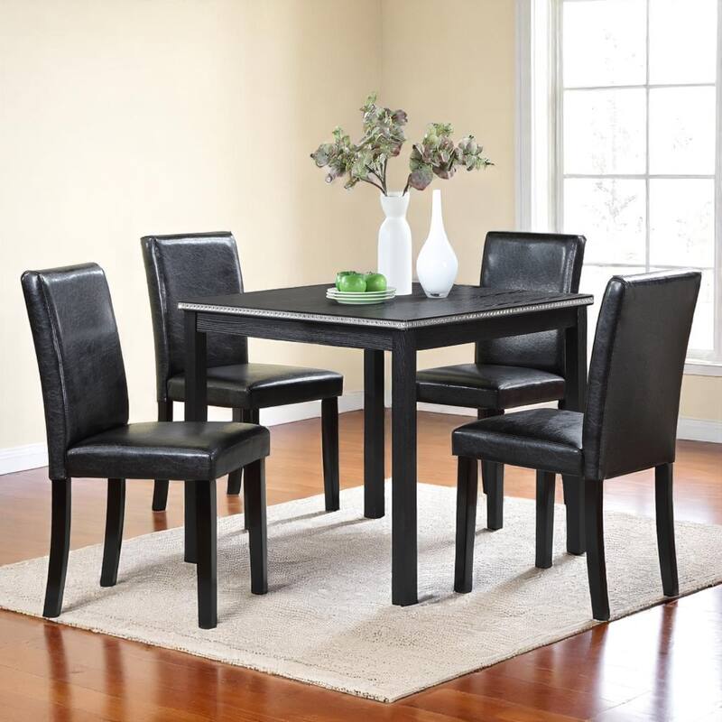 KISRAIS 5 Piece Counter Height Dining Set