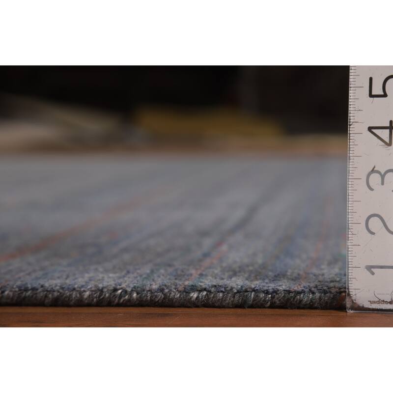 Hand Knotted Oriental 100% Wool Carpet Tribal Tribal Multi-Colored Gabbeh Area Rug - 9' 11'' X 8' 0''