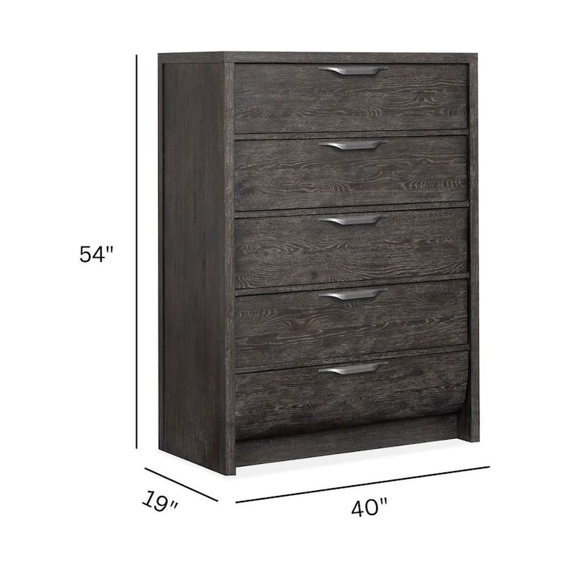 Magnussen Home Kinsley Black Heron Drawer Chest
