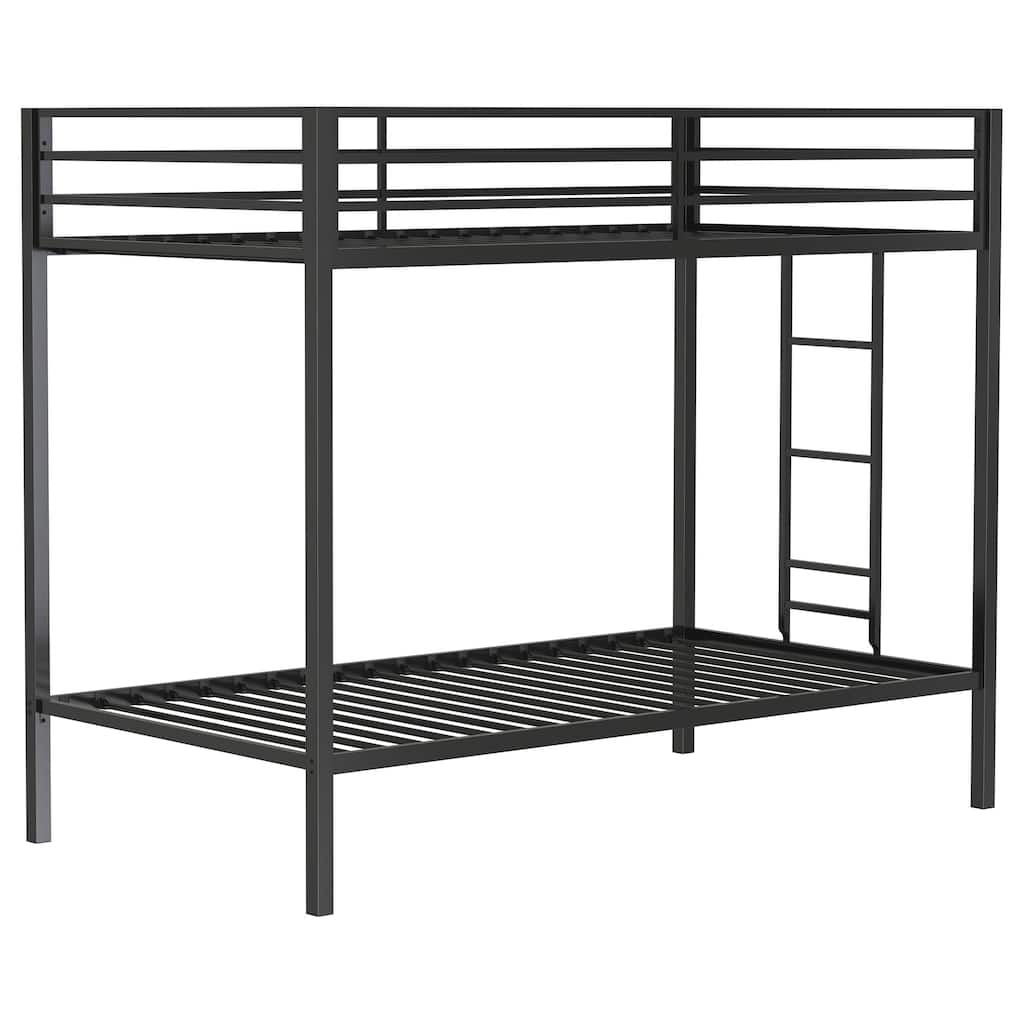Alevera Metal Bunk Bed with Ladder